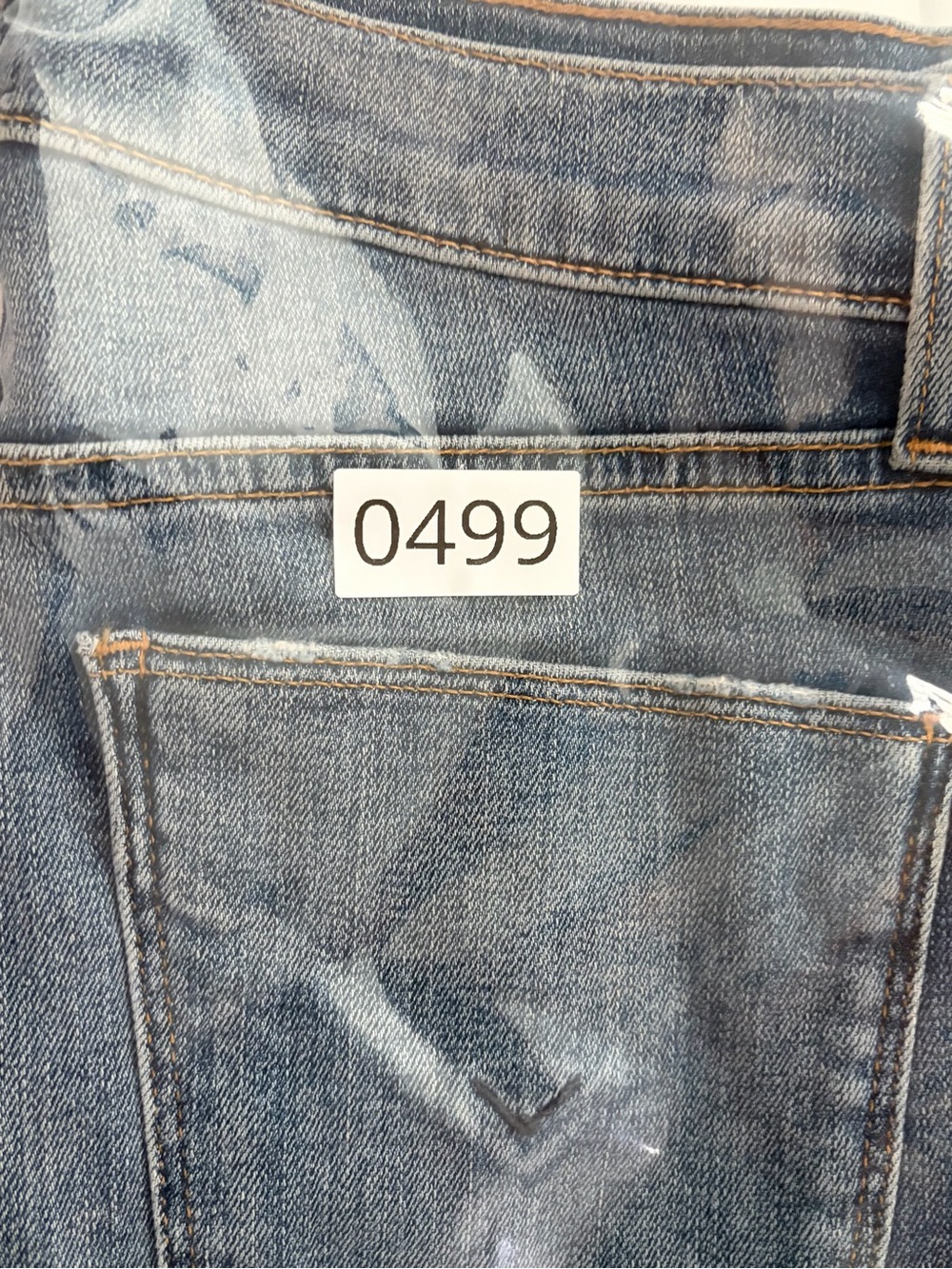 Hudson Riley Relaxed Straight Jeans with Silver Star Embroidery (24) - Picture 8 of 8